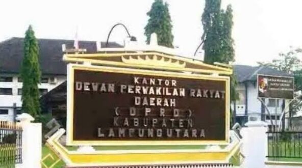 Kantor DPRD Kab. Lampura, Lampung. (Foto: Yuheri Sinergi)