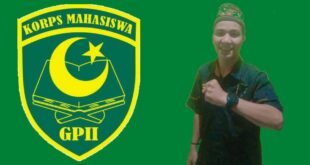 Muhamad ihsan sebagai Ketua Korps Mahasiswa Gerakan Pemuda Islam Indonesia (GPII) Sumut. Medan, 08/02/2023. (Foto : Istimewa).
