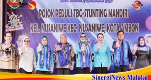 Launching Pojok Peduli TBC-Stunting Mandiri Kelurahan Nusaniwe