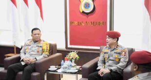 Kapolda menerima kunjungan dari Kepala Badan Narkotika Nasional Provinsi (BNNP) Maluku