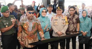 Kapolda Maluku menghadiri peresmian gedung baru Pasar Mardika Ambon
