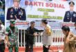 Polda Maluku Bersama Polresta Ambon Gelar Bakti Sosial di Negeri Ulath dan Ouw